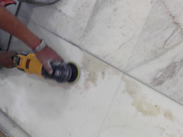 desorillado de marmol